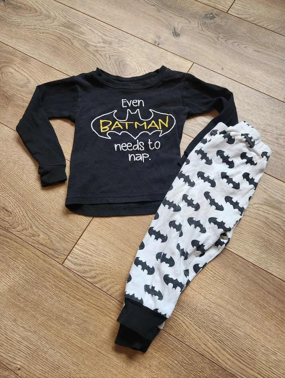 2t Boys Batman Pajama Set